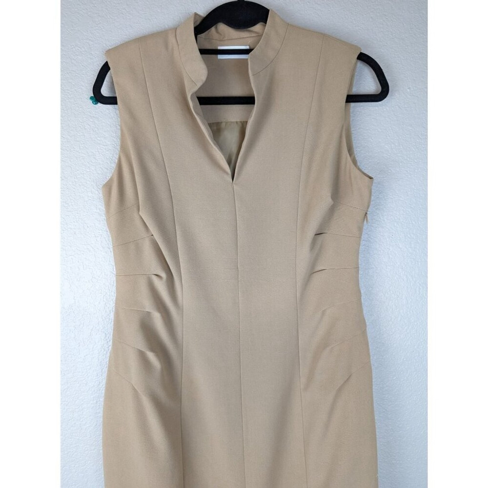 Calvin Klein Tan Mini Dress Size M SKU678 - Picture 2 of 7